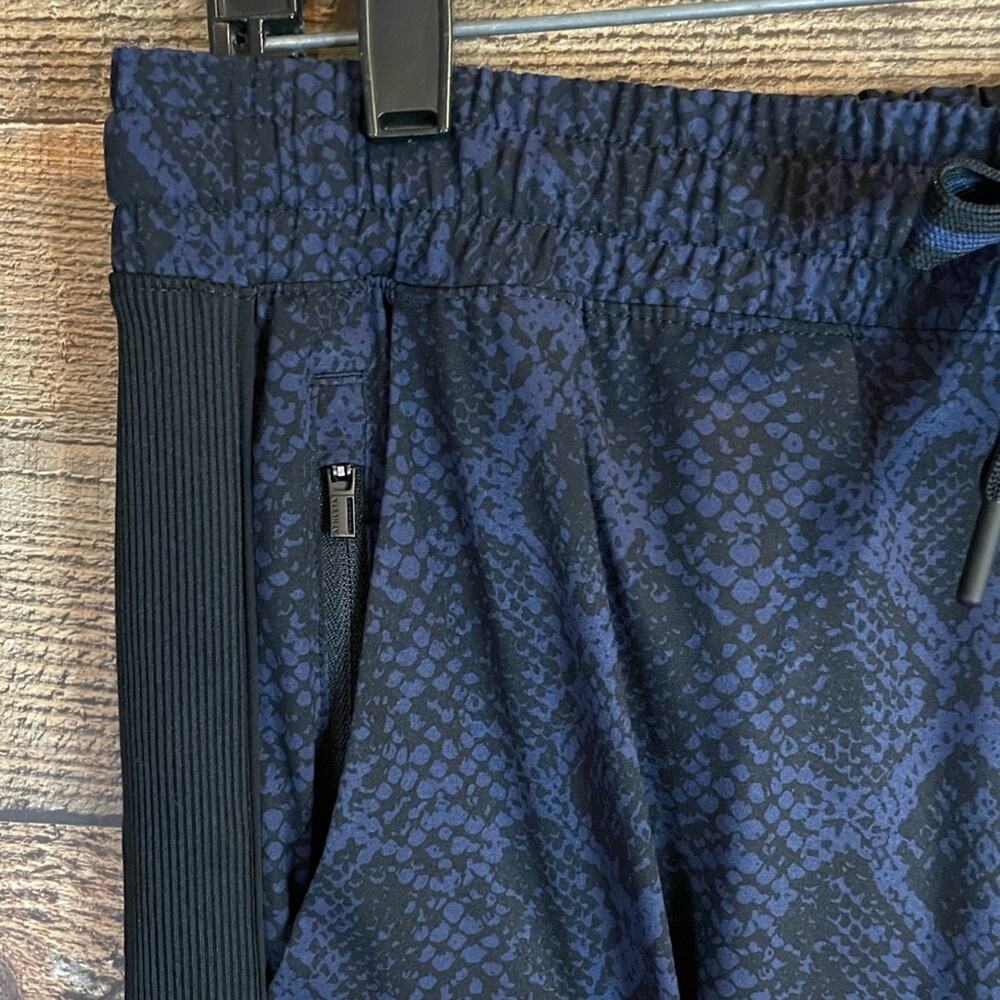 Athleta Brooklyn Jogger Pants Blue Python Snake P… - image 5